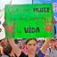'We will be a tsunami' – Green tide fills streets surrounding Congress on 8M