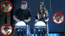 Thiago Medina y Daniela Celis en Gran Hermano con sus gemelas