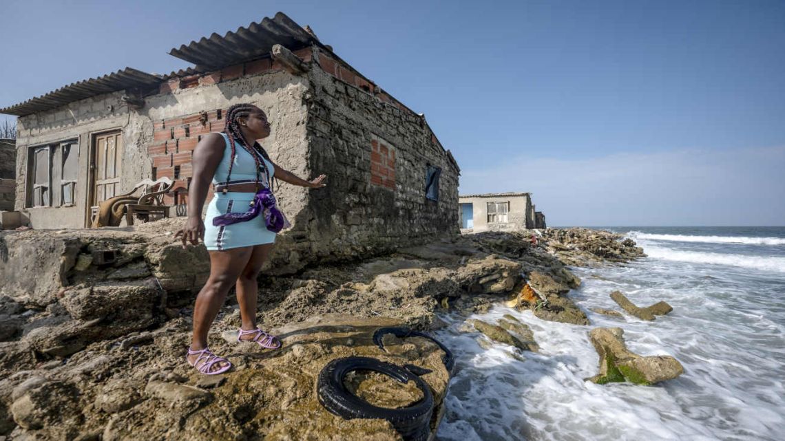 Cartagena sinks due to global warming