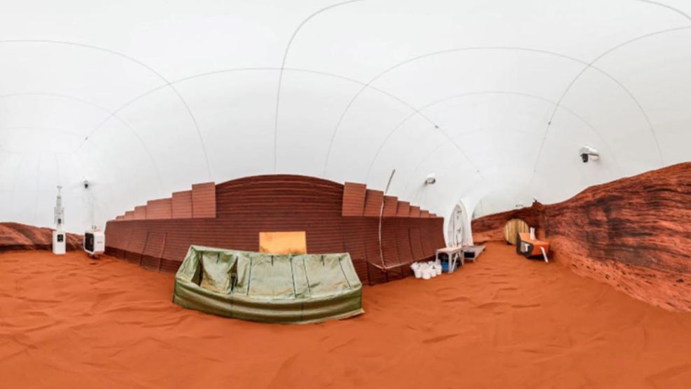 Durante un año, una tripulación voluntaria formada por cuatro personas vivirá y trabajará en el interior de la Duna Alfa de Marte en el Centro Espacial en Houston.