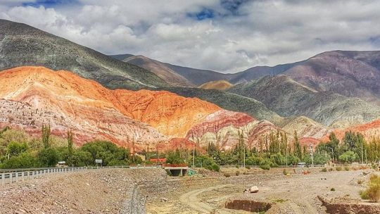 Los departamentos de Tumbaya, Ticara y Humahuaca, en Jujuy. 