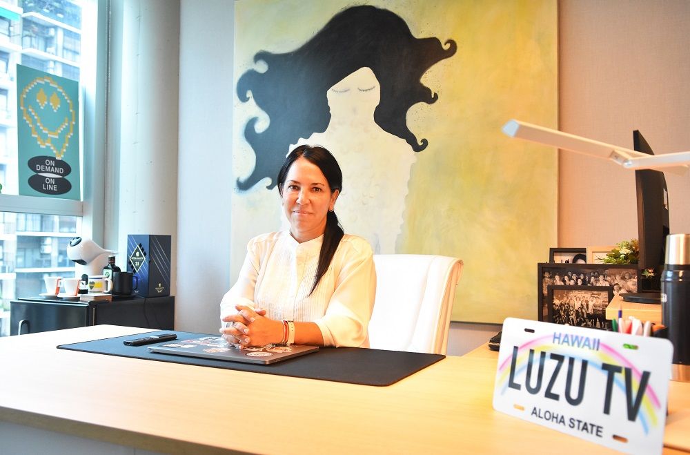 Gabriela Rivero, cofundadora y CEO de LuzuTV.