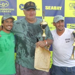 El concurso que apuntaba a la variada de mayor peso tuvo como ganador al experimentado pescador Leonardo Villagrán, de Punta Alta.