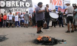 Piquetes contra el ajuste libertario