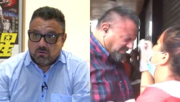 Carlos Ferrara, periodista de El Nueve, fue reprimido durante la movilización en el Puente Pueyrredón y se descompensó
