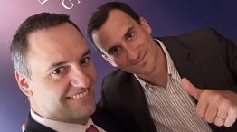 Manuel Adorni y Javier Lanari