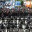 Police clash with social organisations during anti-austerity protests