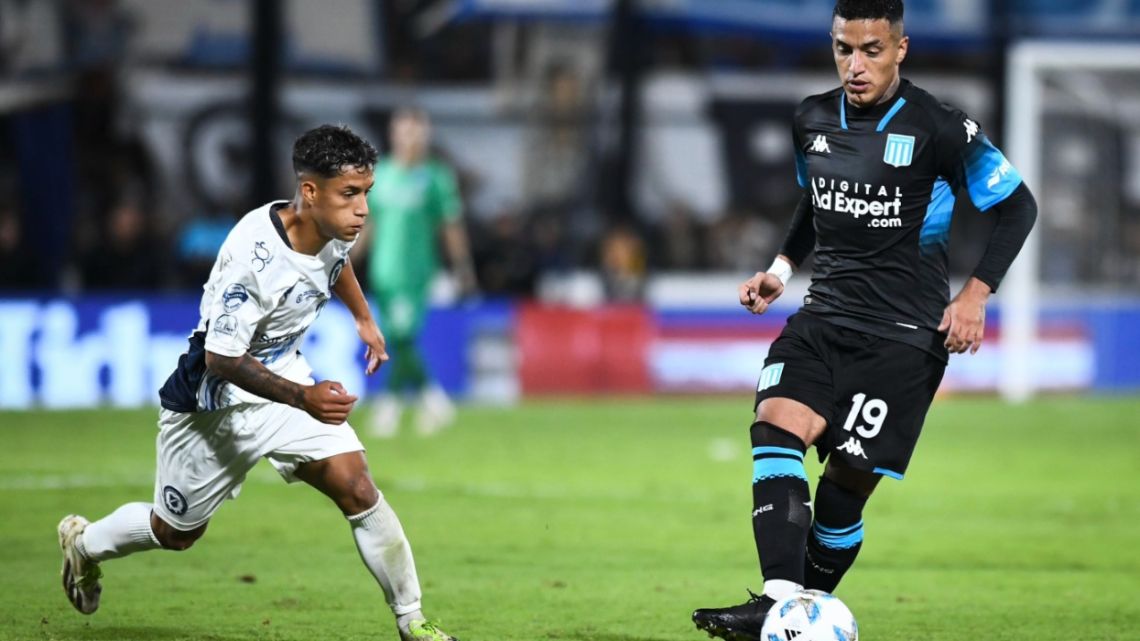 Racing se recuperó y goleó 3-0 a San Martín de Burzaco en su debut en ...