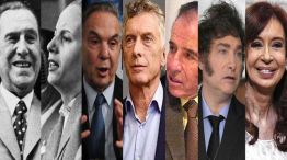 Peron, Evita, Picheto, Macri, Menem, Milei y Cristina 20240322