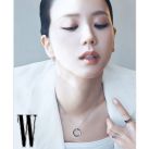 Jisoo en W Korea para Cartier