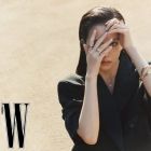 Jisoo en W Korea para Cartier