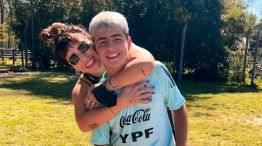 La emotiva reflexión de Gianinna Maradona por ver crecer a Benjamín Agüero