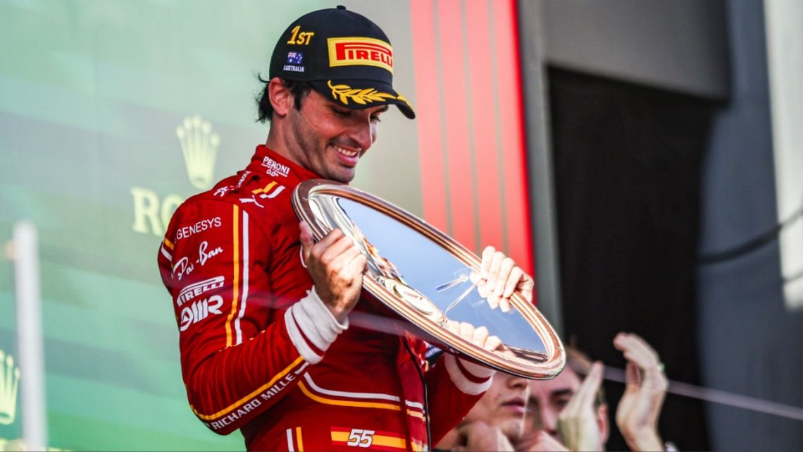 Fórmula 1: Carlos Sainz le cortó la racha ganadora a Max Verstappen ...