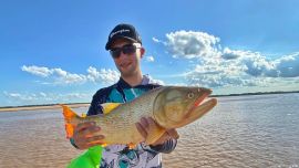 En la previa a un fin de semana XXXL, buen pique en las lagunas bonaerenses.