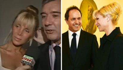 La actriz y el ex secretario de Inteligencia de la Nación Argentina se casaron en el año 1990.