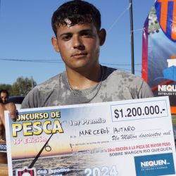 Otro gran éxito fue el concurso organizado por el Club Defensores de Puerto Quequén.
