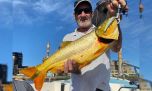 El Río de la Plata con una fabulosa pesca de dorados con señuelos