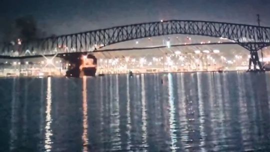 Derrumbe Puente Baltimore 