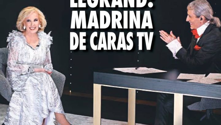 Mirtha Legrand en la tapa de Caras: Madrina de Caras TV