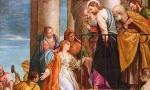 Jesús rodeado de mujeres