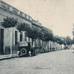 Primeras calles de la ciudad.