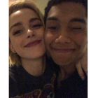 Kiernan Shipka y Chance Perdomo
