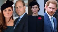 Kate Middleton, el príncipe William, Meghan Markle y el príncipe Harry