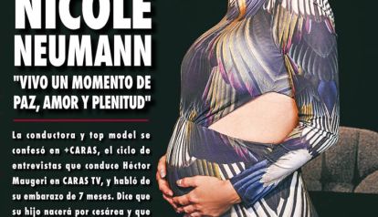Nicole Neumann en la tapa de Caras