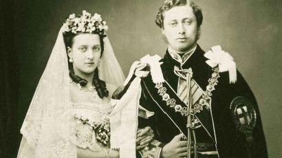 Alejandra de Dinamarca y Eduardo VII