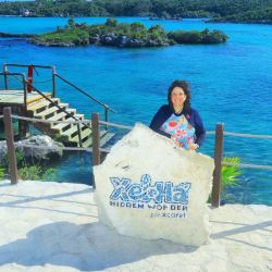 Lorena Miraballes Kukurian sigue explorando las maravillas del Caribe mexicano  | Foto:CEDOC