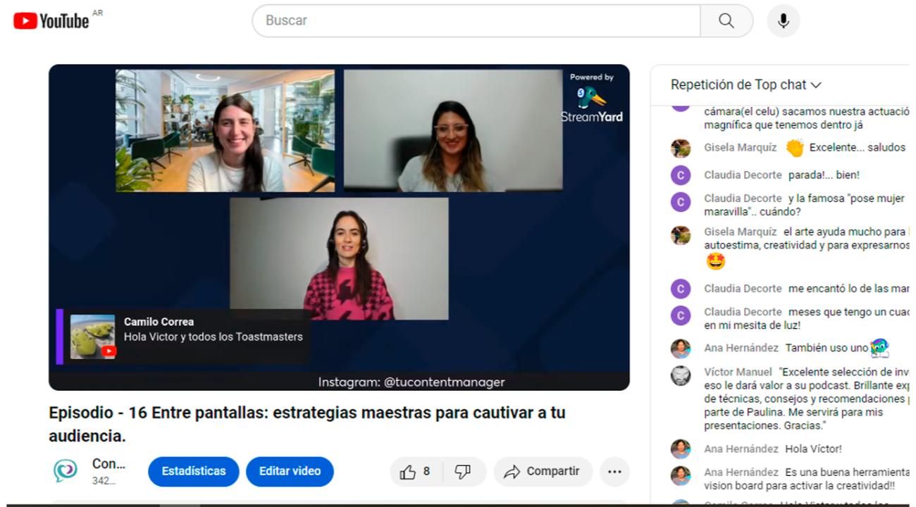 Del diseño gráfico a tener su propio programa en Spotify donde dan voz a mujeres que inspiran