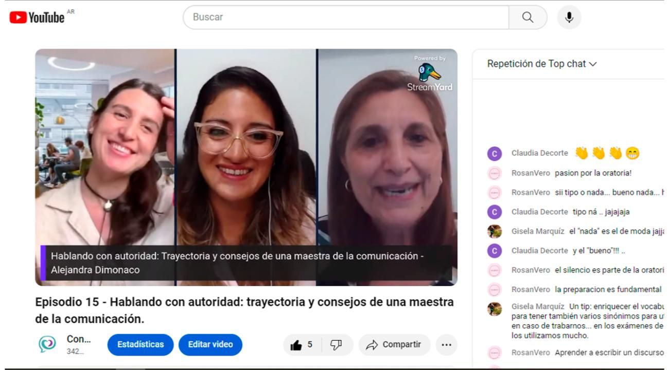 Del diseño gráfico a tener su propio programa en Spotify donde dan voz a mujeres que inspiran