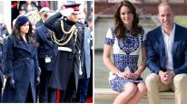Príncipe Harry, Meghan Markle, William y Kate Middleton