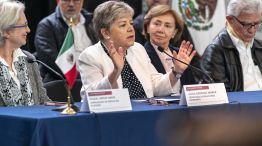Mexican Foreign Affairs Secretary Alicia Barcena Ibarra Holds Press Conference Following Embassy Raid In Ecuador