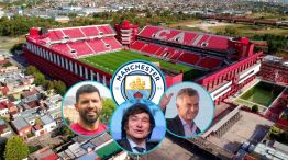 Javier Milei Mauricio Macri Sergio Agüero Independiente Manchester City