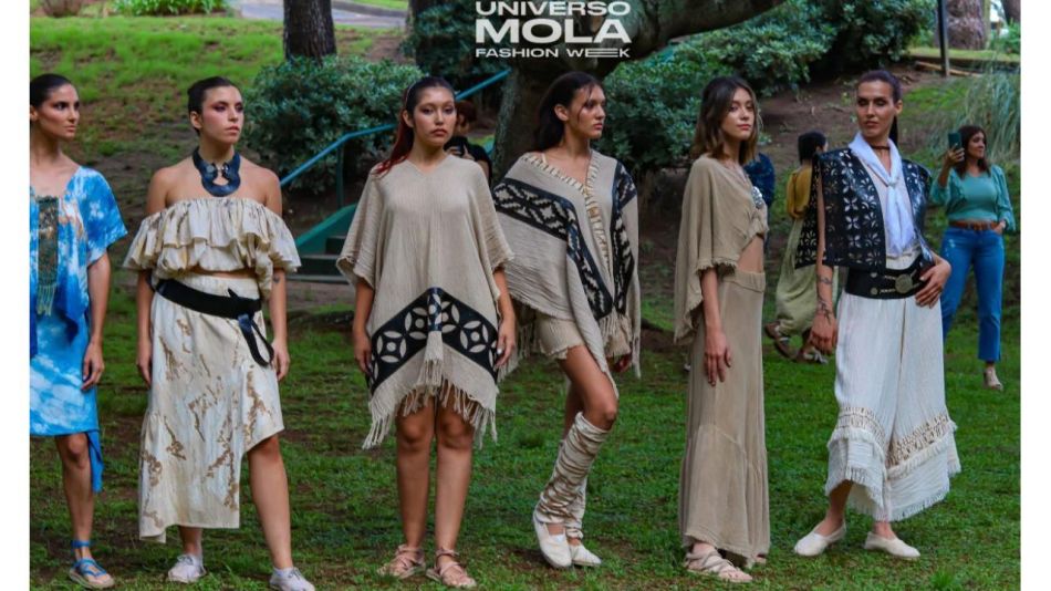 CALANDRELLI presentó su colección "Horizonte" en MOLA fashion week en el Hotel del Lago en Punta del Este