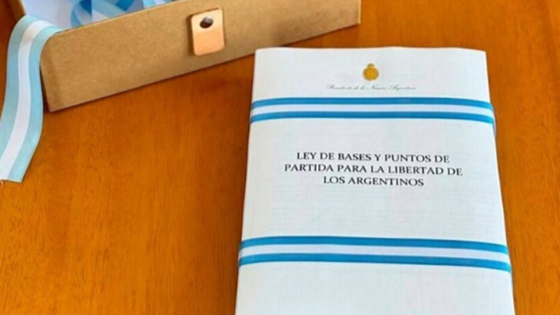 Live |  Base Law: Banco Nación is eliminated from the list of companies to be privatized