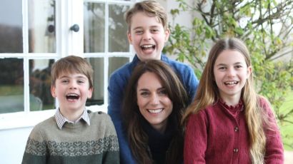 Kate Middleton y sus hijos 
