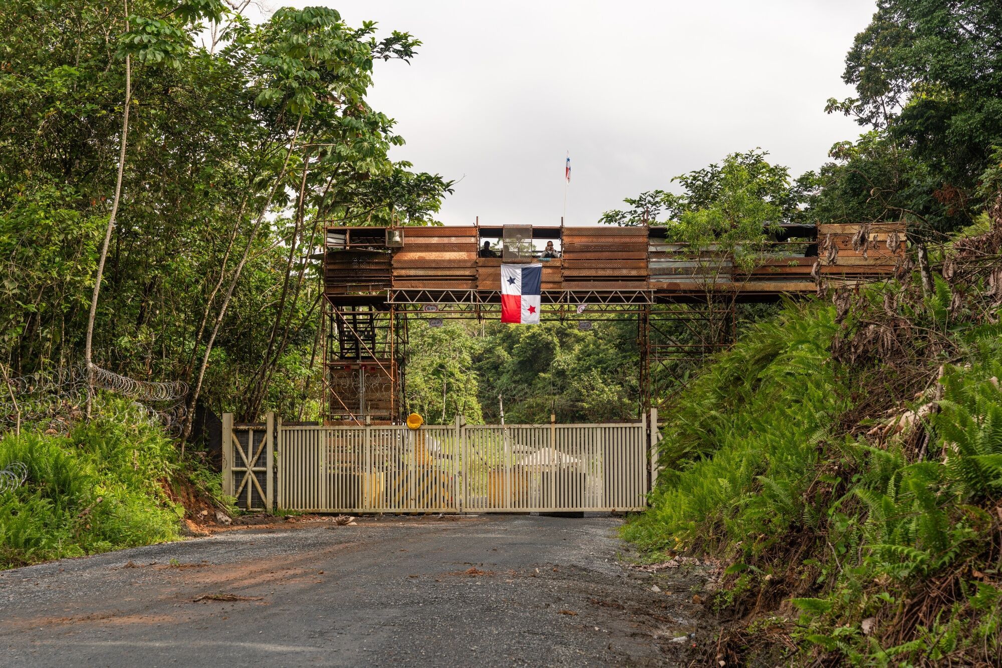Workers Union Protest Outside Shuttered FQM Mine In Panama