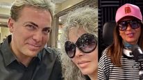 Cristian Castro, Verónica Castro y Yolanda Andrade