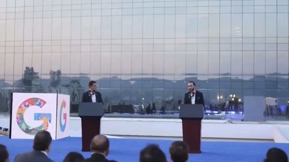 El presidente Nayib Bukele inauguró las oficinas de Google en El Salvador 20240416