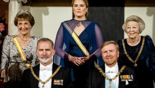 Letizia de España vs. Máxima de Holanda: duelo de tiaras y gala en la cena de estado