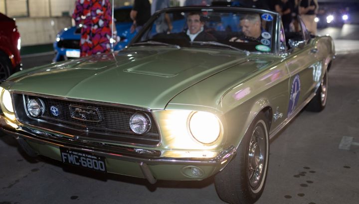 El histórico desfile de Ford Mustang en la región