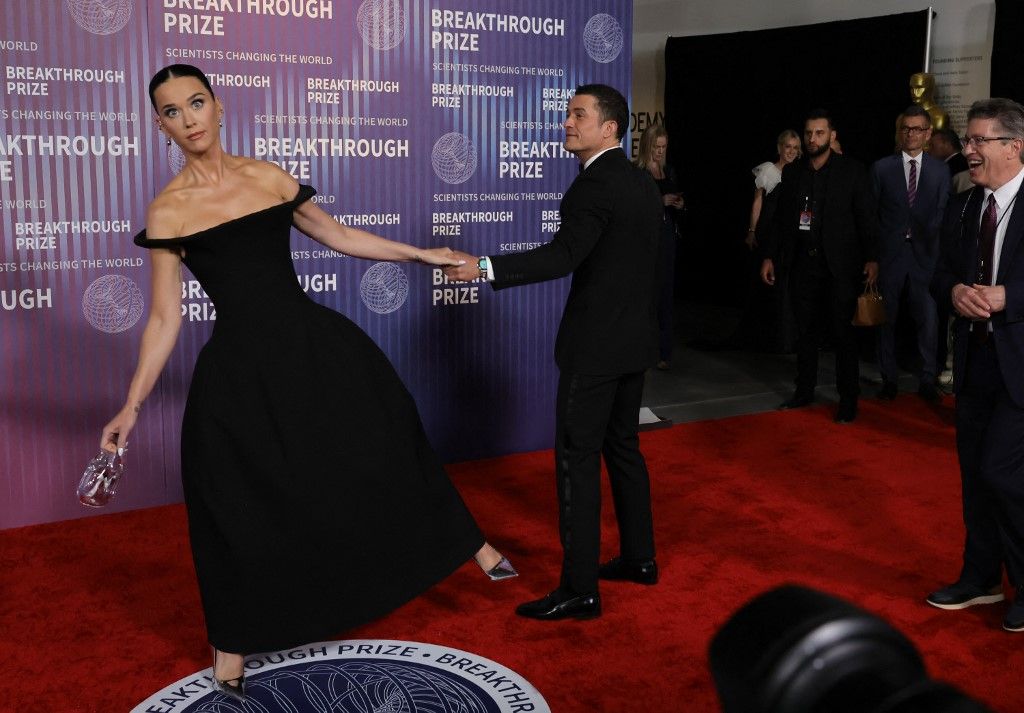 Katy Perry y Orlando Bloom.