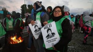 Protestas en Bariloche  