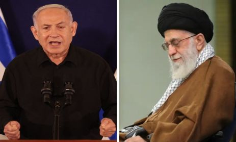 Benjamín Netanyahu y Alí Jamenei 20240419