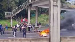 Protesta en Panamericana