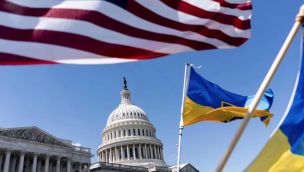 Cámara Baja de Estados Unidos aprobó 95.000 millones de dólares en ayuda para Ucrania