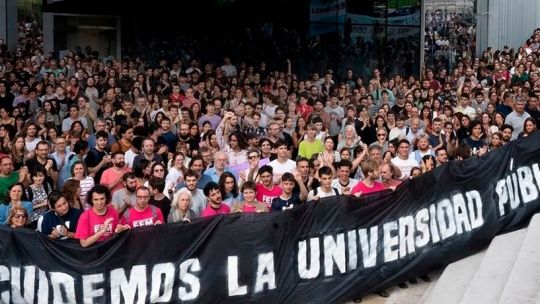 Marcha universitaria: a qué hora es la convocatoria y qué calles estarán afectadas por los cortes