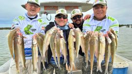 Sauce Grande, entre las mejores lagunas para pescar pejerrey